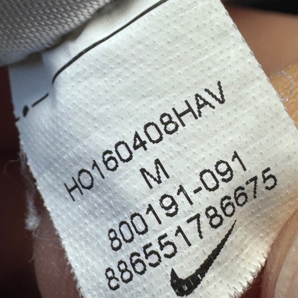 Nike Dri Fit Mens Athletic Pants Medium Gray Track Jogger Sweatpants - Picture 4 of 9